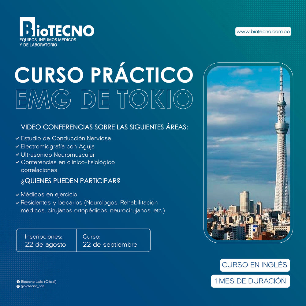 Curso práctico EMG de Tokio