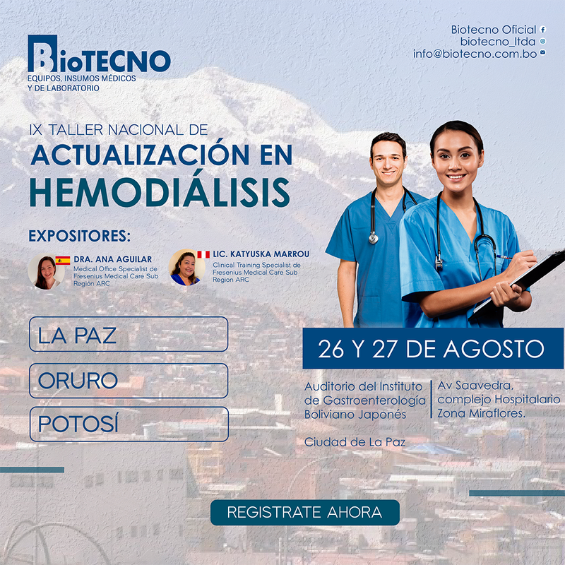 Actualización en Hemodiálisis - La Paz